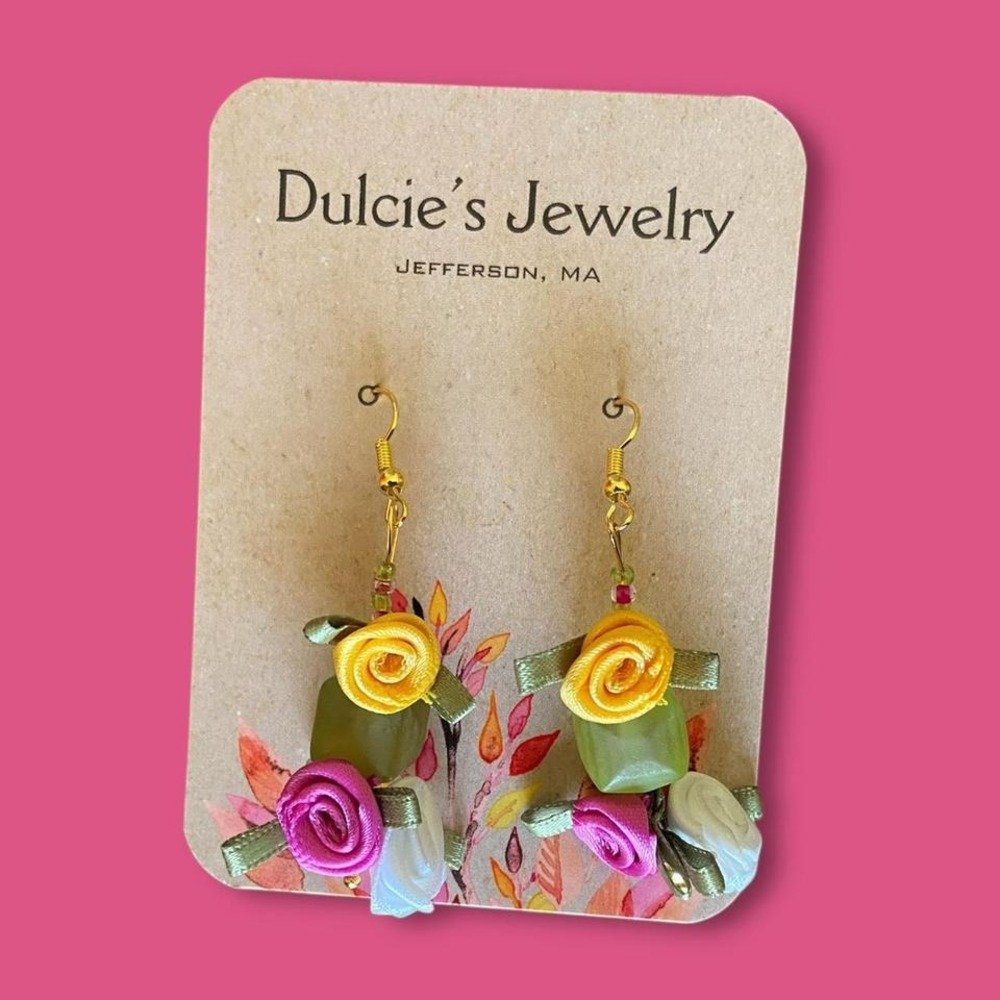 Beautiful Floral Earrings
